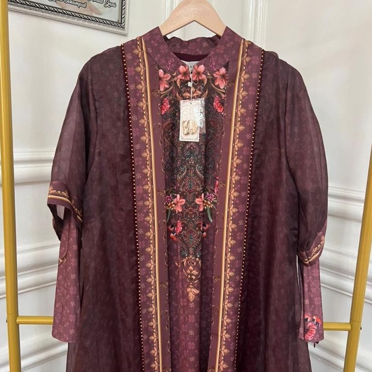 [NEW] GAMIS SATIN SS PREMIUM MODEL OUTER MAROON