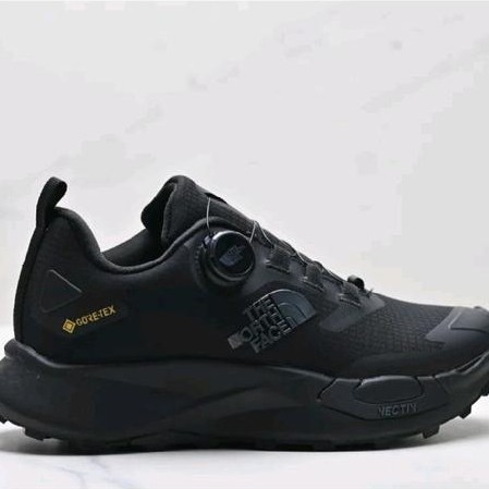 Sepatu Trail Running The North Face Vectiv Enduris 4 GoreTex Black/Black - Usop Store ID