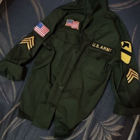 Kemeja Vintage Us Army