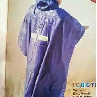 jas hujan penguin poncho