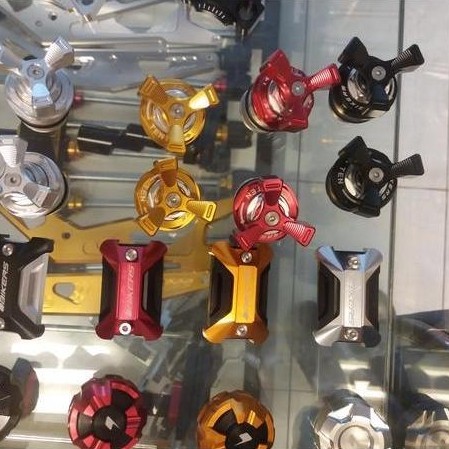 Tutup Shock Bikerz Ninja250. Baut Shock Ninja250.