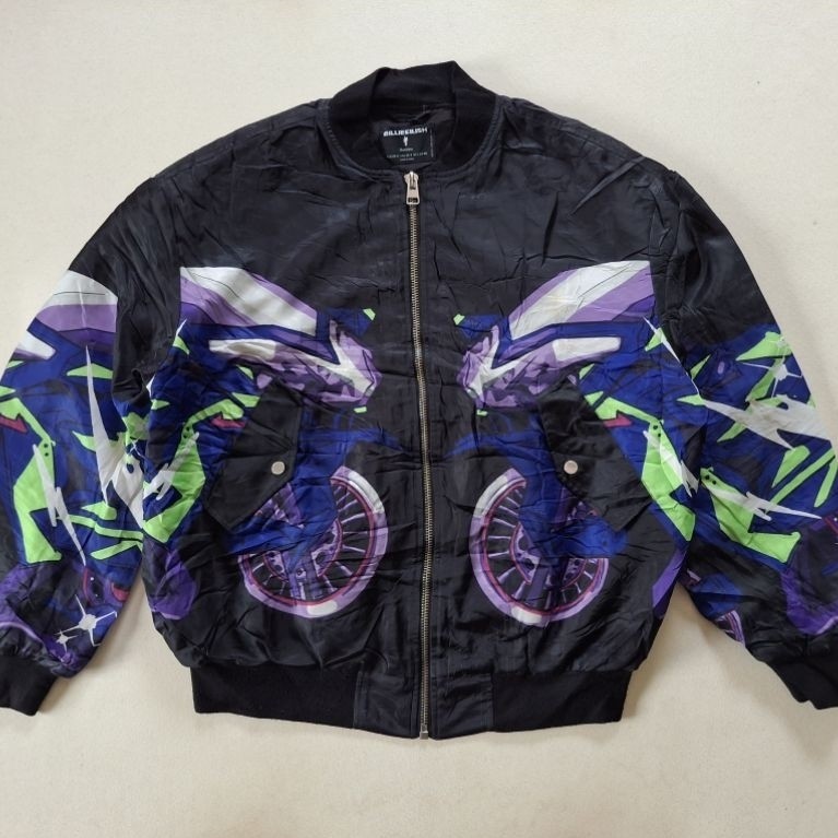 JAKET BOMBER BILLIE EILISH X BERSHKA ORIGINAL 100%