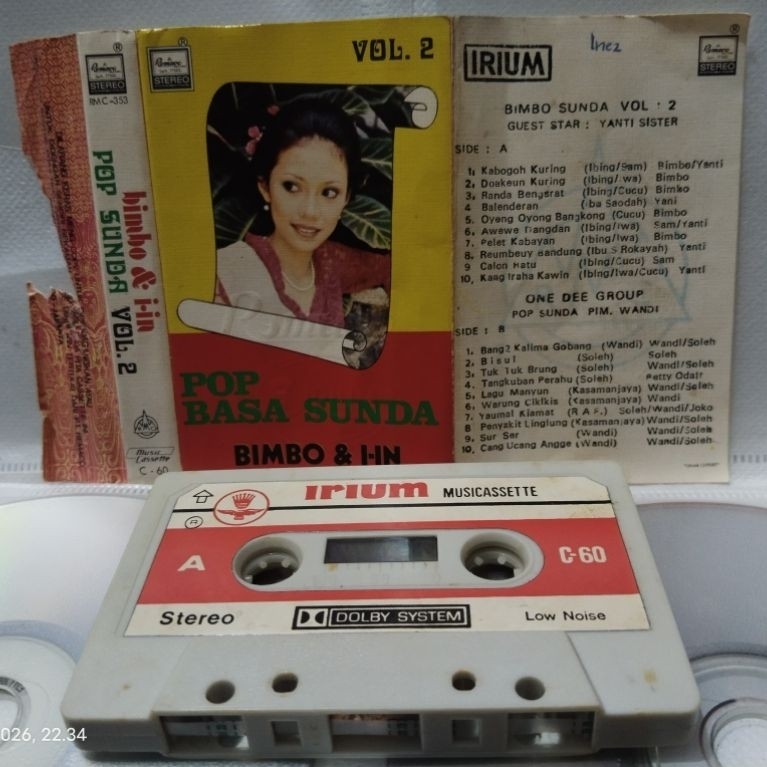 kaset pita BIMBO sunda - ONE DEE group (wandi) Pop sunda