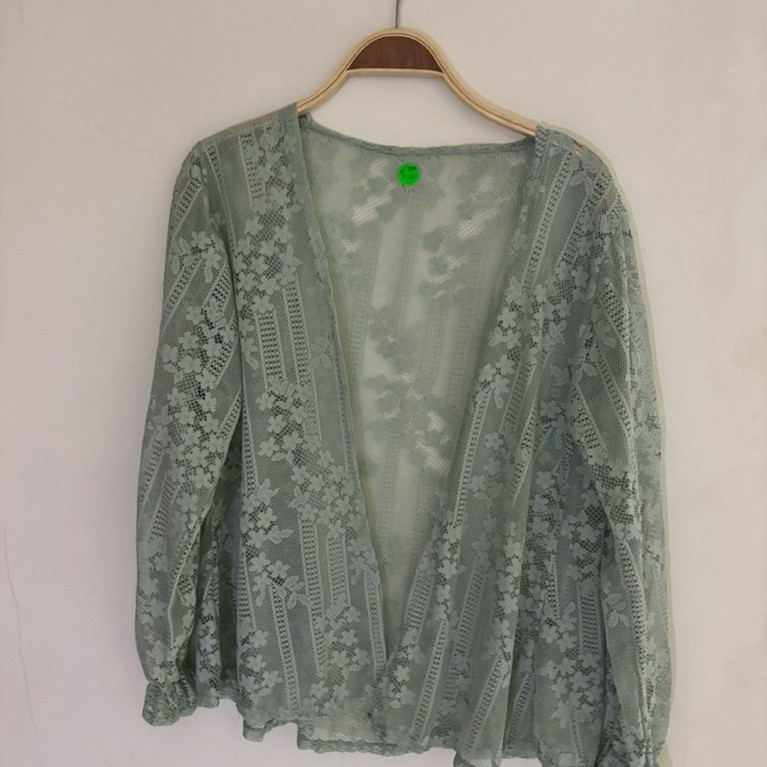 outer wanita renda