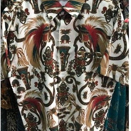 NEW BATIK PAPUA LENGAN PENDEK / BATIK PAPUA PRIA KEREN ORI