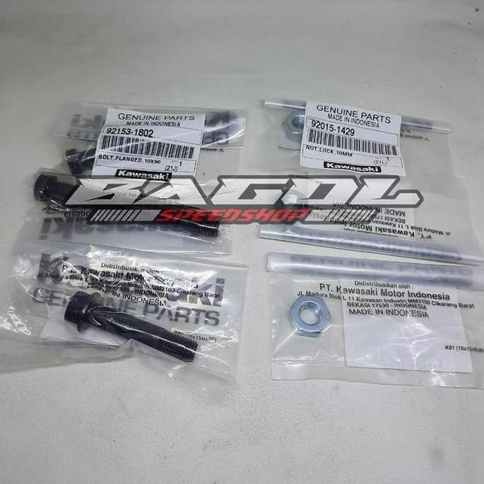 Termurah Baut Mur Uni Trak Unitrack Set Ninja R Ss Original kawasaki