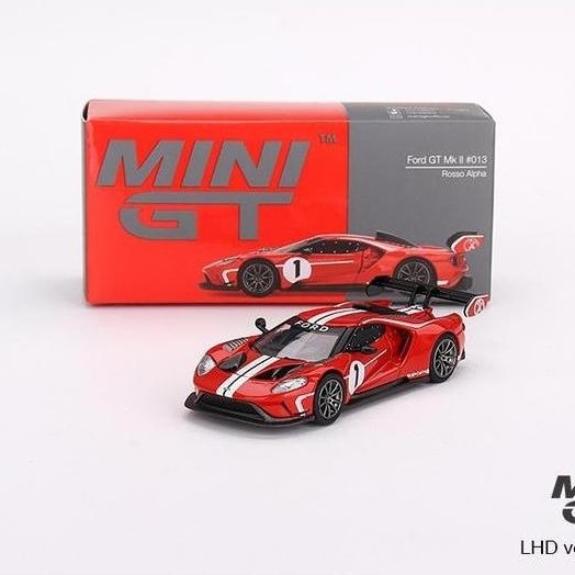 MiniGT 603 Ford GT MK II #013 Rosso Alpha Mini GT MGT Diecast