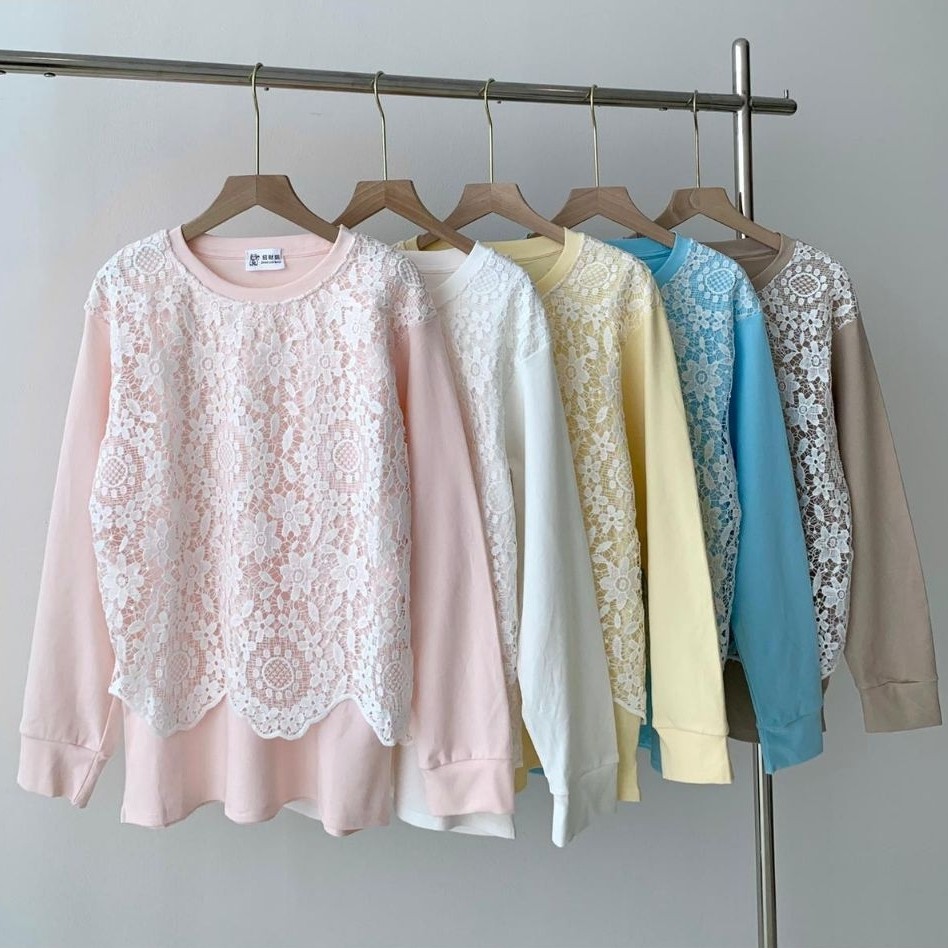 Atasan kaos Kombi brokat 8802 import
