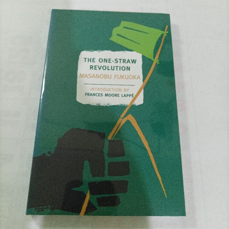buku import the one straw Revolution/Masanobu Fukuoka