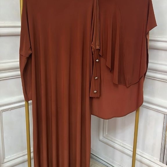 [PRELOVED] GAMIS SATIN SS PREMIUM JUMBO SECOND