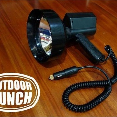 Handheld Spotlight Berburu Bohlam Hid 35 Watt, Jarak Tempuh 1,2Km