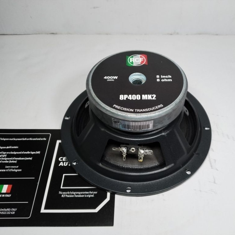 Speaker RCF 8inch 8P400MK II/ speaker rcf midel 8inch kualitas bagus,suara bagus
