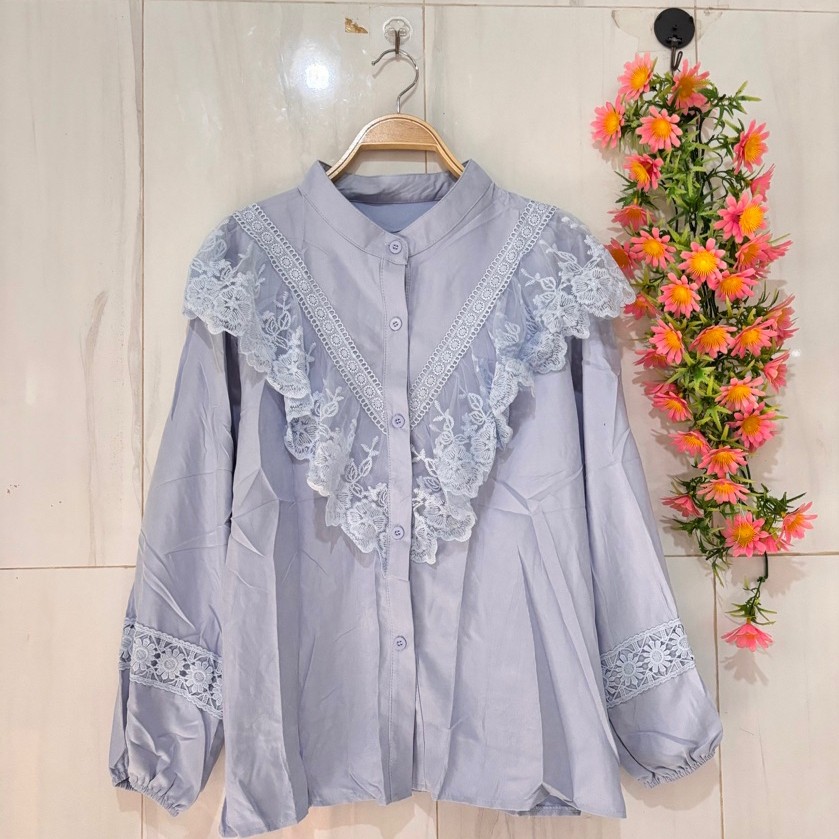 kemeja wanita kodorai kemeja kodorai import premium