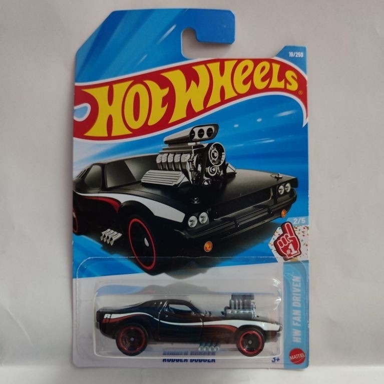 Hotwheels Rodger Dodger Hitam