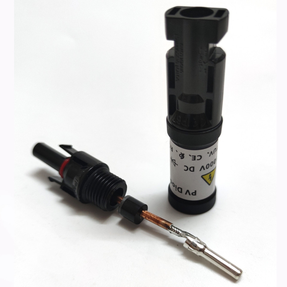 MC4 Dioda Inline Connector for Solar Panel Surya 30A