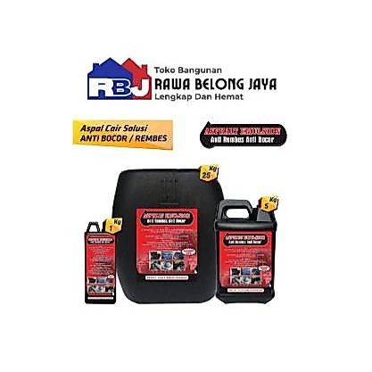 Asphalt Emulsion (Aspal Cair) / Asphalt Emulsion for Waterproofing - 20kg