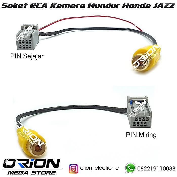 Terlaris Soket Kamera Mundur Rca Honda Jazz Rs 2016-2017