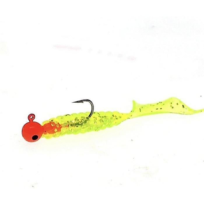 BISA COD Umpan Soft Lure Ikan Mini/Kecil HSFLH - 857, W/Lead Head Hook