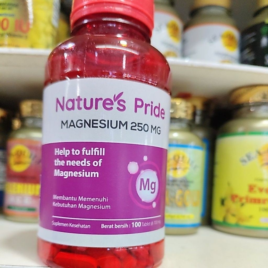 Nature's pride Magnesium 250mg isi 100