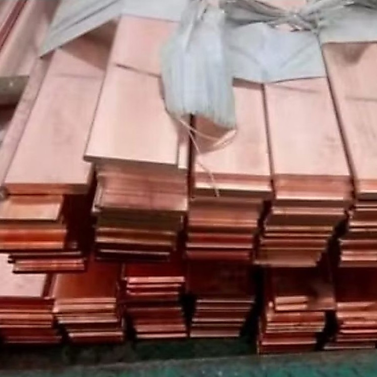 Plat Tembaga Busbar 5mm x 40mm x 500mm-Plat Strip Tembaga