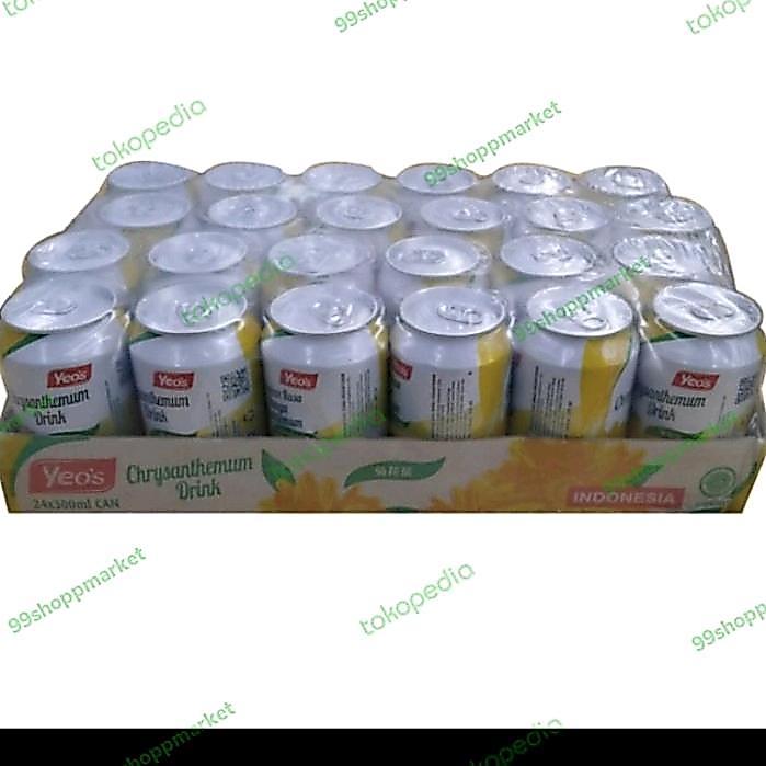 YOES CHRYSANTHEMUM /MINUMAN RASA BUNGA CHRYSANTHEMUM DUS 12 PCS KALENG