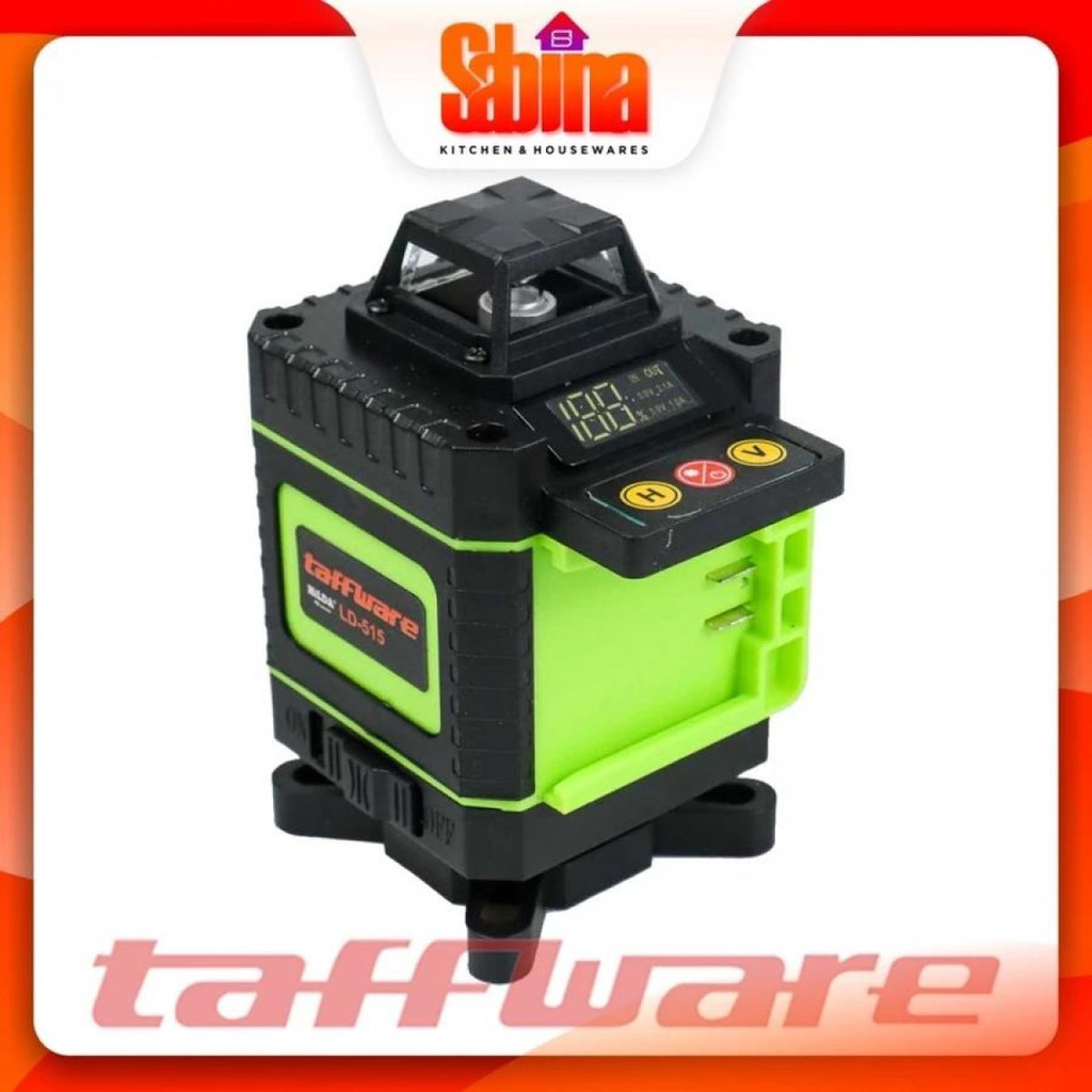 Laser Level Kemiringan Mesin Self Leveling 16 Line Laser 4D Remote