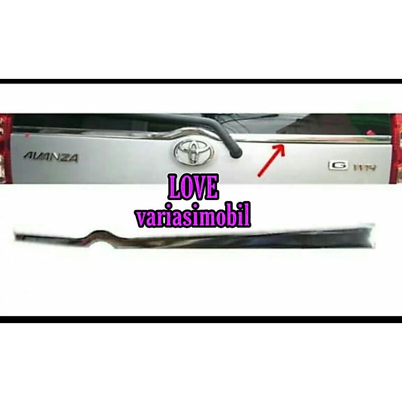 List kaca belakang avanza xenia lis kaca belakang avanza xenia
