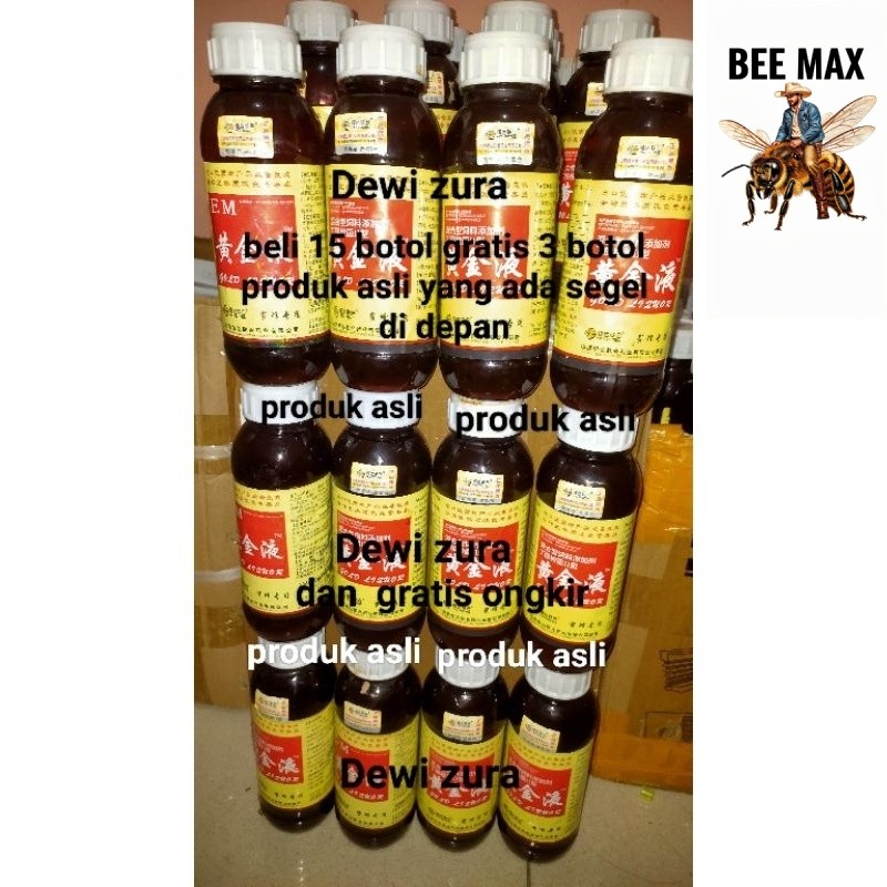 em nutrisi lebah produk asli 100% yg da  logo sticker di depan