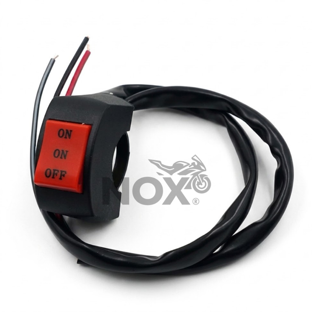 COD Saklar 3 Fungsi ON OFF ON Universal Motor Saklar Lampu Stang Breket Switch Handle Multifungsi To