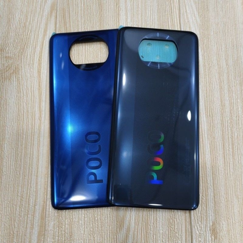 Backdoor Bekdor Tutup Belakang Poco X3 NFC / Poco X3 Pro Housing Cover Casing Belakang