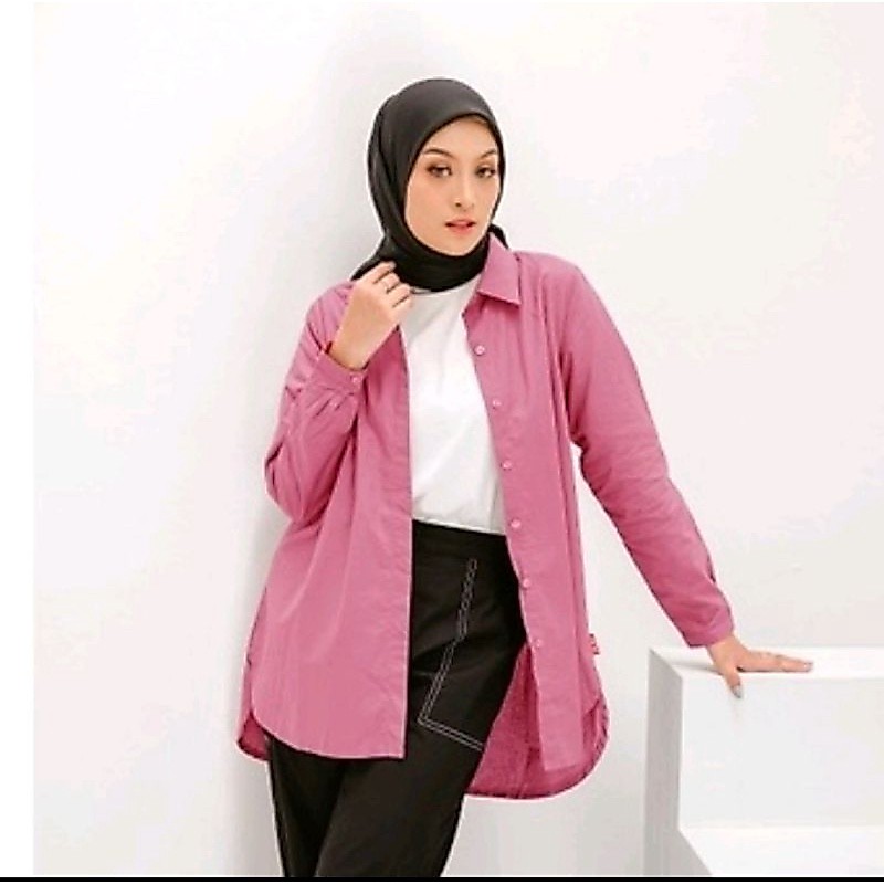 Tunik Atasan Wanita Dauky M Tunic Basic Katun Paris Colour Series Tunik dauky terbaru 2022