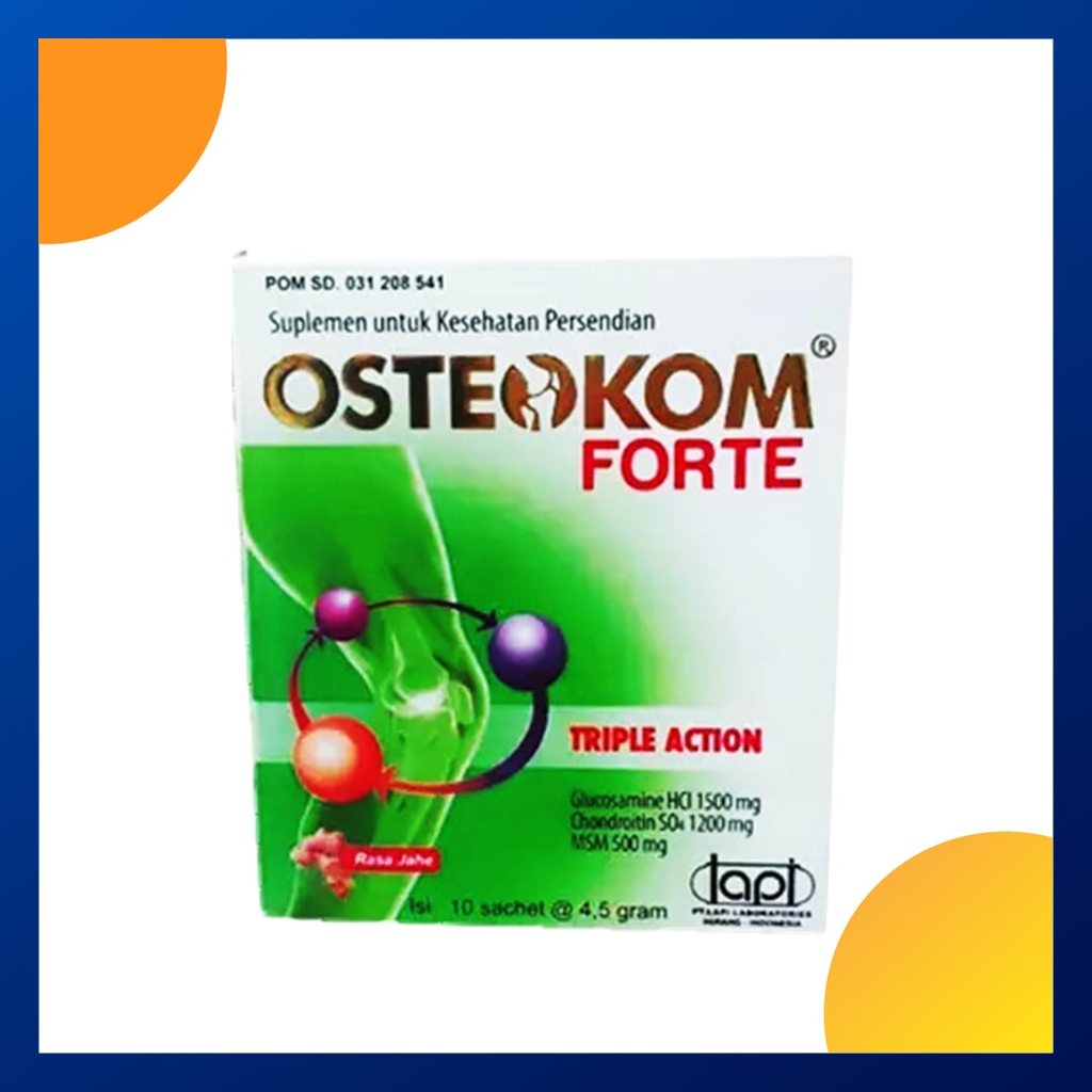 Osteokom Forte Box 10 Sachet 4,5 Gram