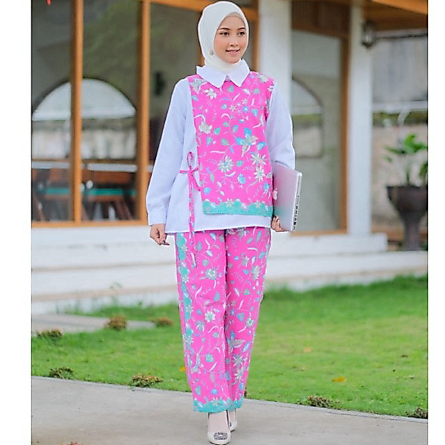 Masayu Batik - Oneset Setelan Batik Wanita Kahiyang
