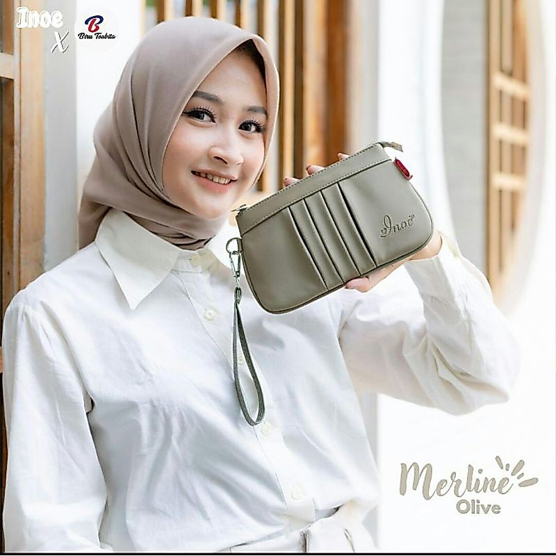 COD✅ MARLINE POUCH BY INOE /DOMPET INOE TERLARIS/MERLINE INOE