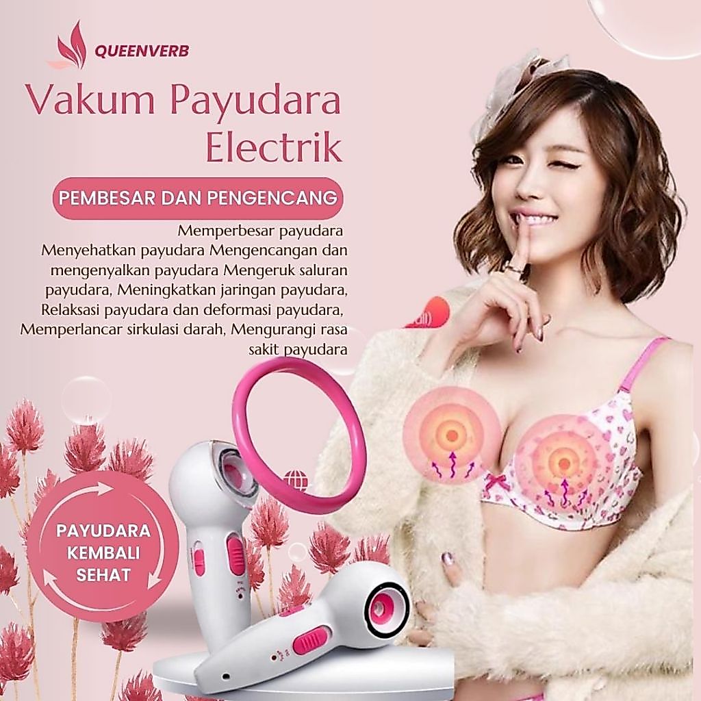 VACUM PAYUDARA ELEKTRIK | Alat Vacum Payudara Elektrik | Pembesar Payudara cepat dan permanen