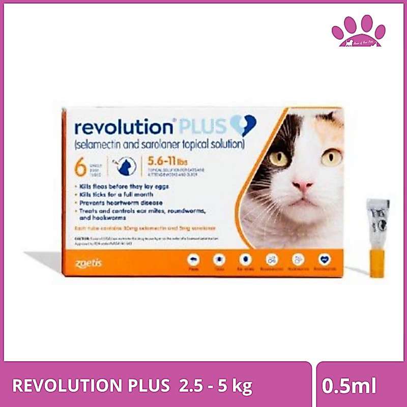 REVOLUTION PLUS 2,5-5Kg (Orange)/ tube