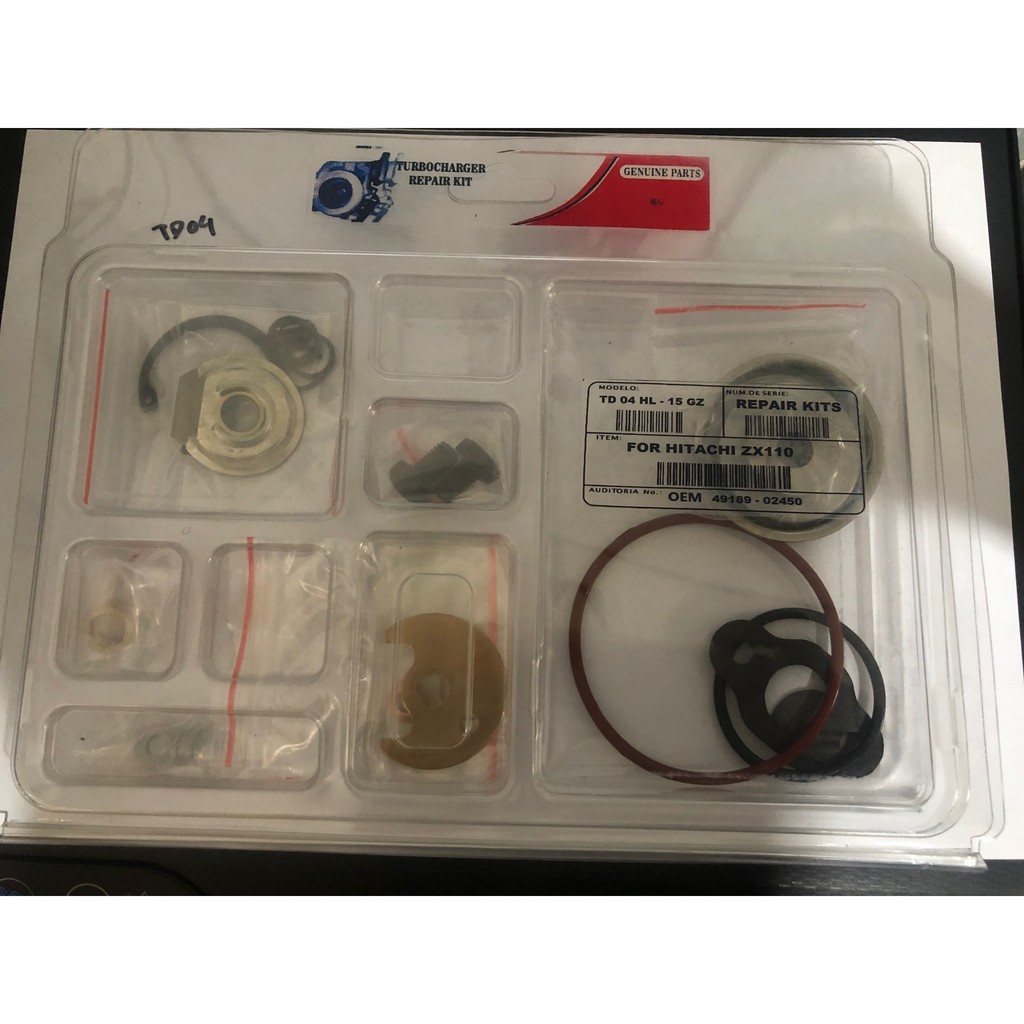 Repairkit Turbo TD 04 MITSUBISHI L200 1996 sampai 2005