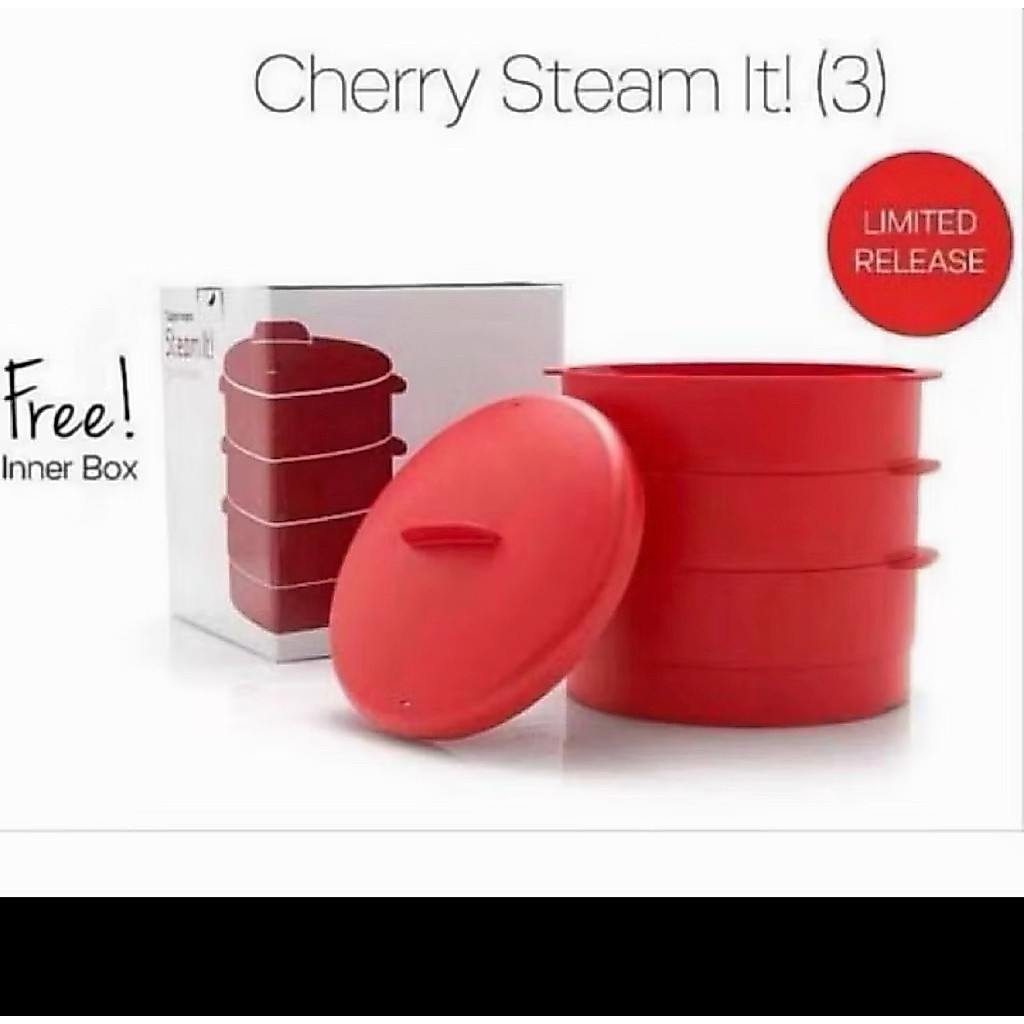 original Tupperware steam it 3 susun / pengukus / kukusan