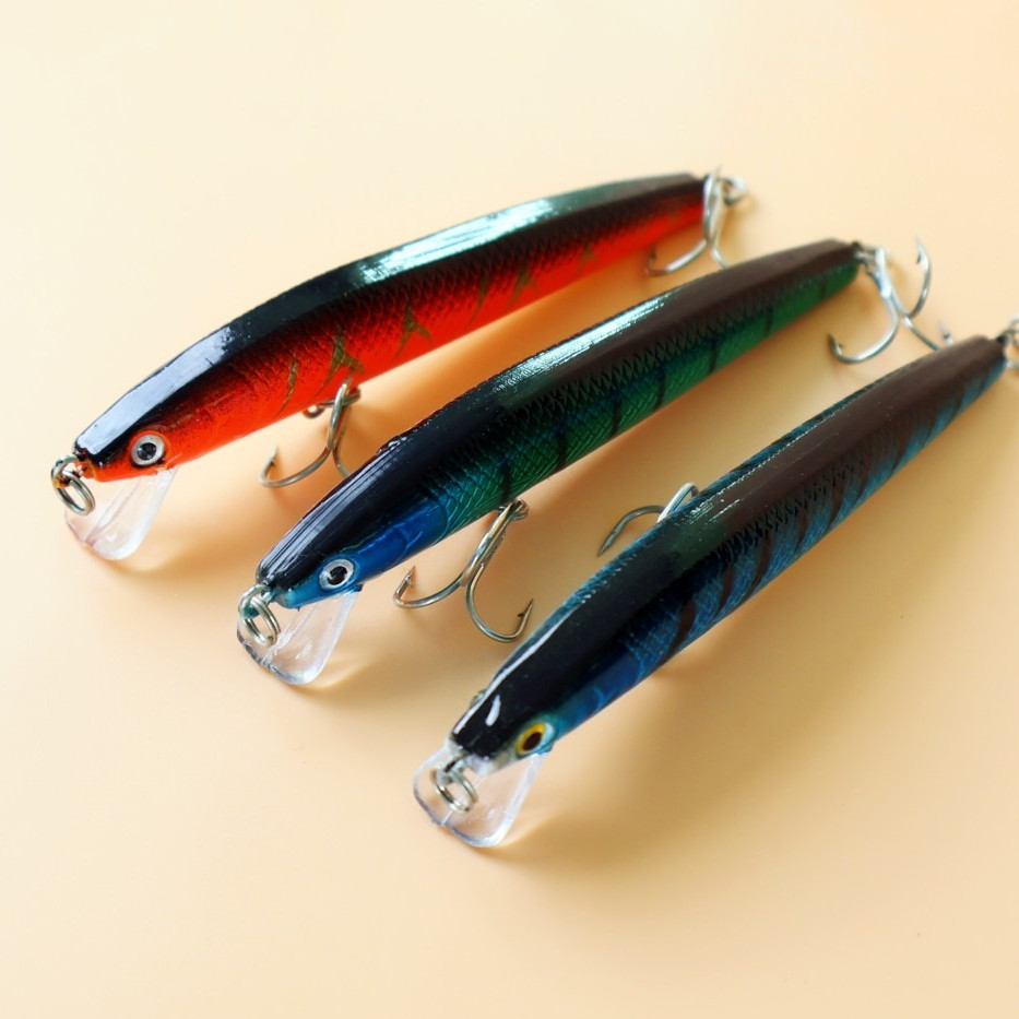 Umpan Lure Sinking 100mm 8g Dengan 10 Pilihan Warna Cocok Untuk Memancing Bass Ikan Mas Hitam Dan Pr