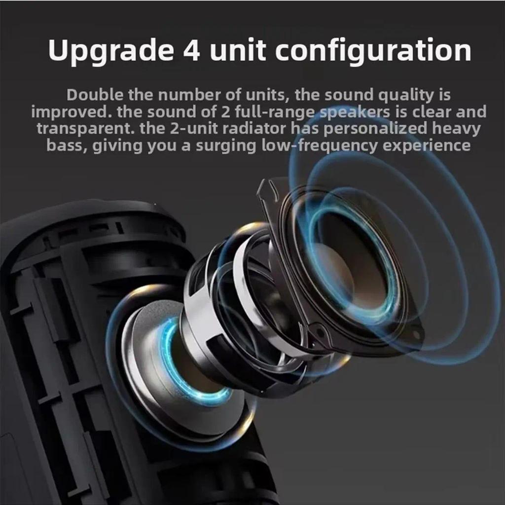 Wireless Bluetooth Speaker Outdoor Waterproof Subwoofer Portable Sound Column Home Theater Sound Sys