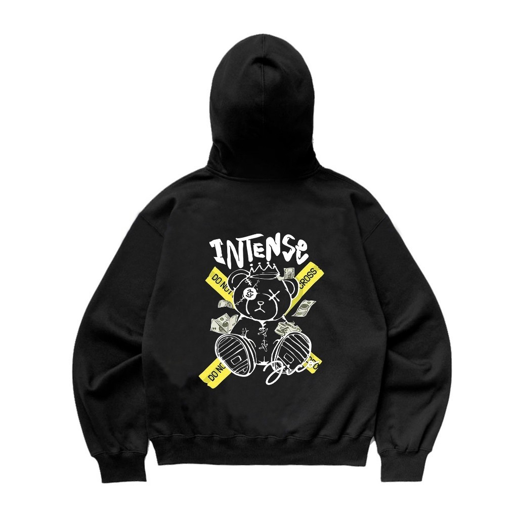 RAGNAROK - Hoodie Boxy Boneka Intense RAGNAROK Pria Wanita UNISEX M - XXL Terbaru Terpopuler