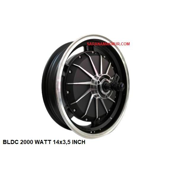 BLDC MOTOR LISTRIK / BLDC 2000 WATT - 14 inch x 3.5