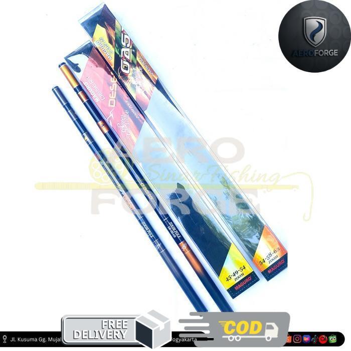 Joran Pancing Tegek Zoom Pole 360 450 540 630 Maguro Oasis dan Desert - oasis, 450
