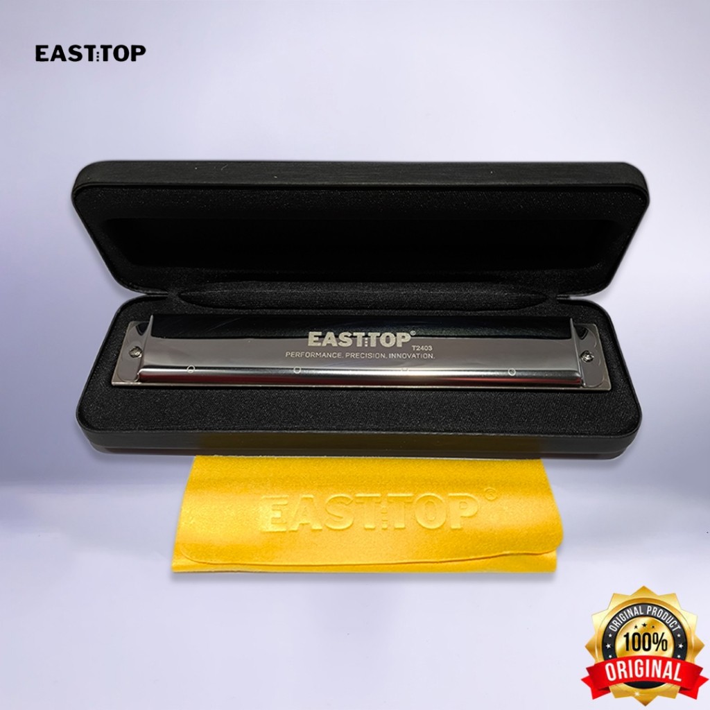 Harmonica Harmonika Easttop Tremolo Easttop 24 Hole 2403 Original