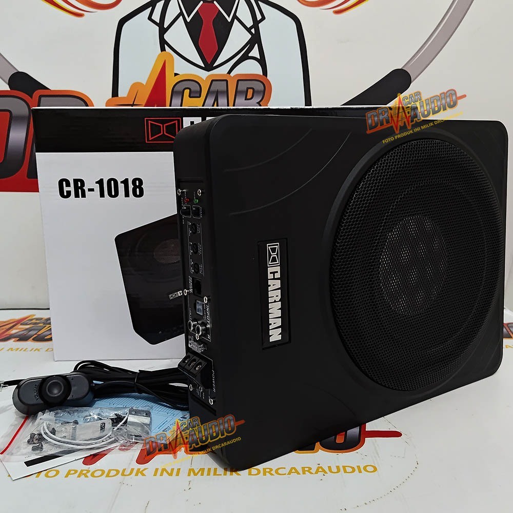 Subwoofer Aktif Carman CR-1018 Subwoofer Kolong 10 Inch