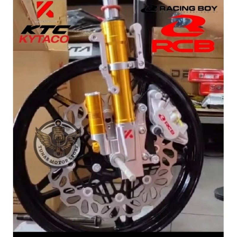 Shock depan KTC KYTACO Stylo 160 abs Stylo 160 CBS Vario 160 CBS, ABS PAKETAN SHOCK DEPAN KTC KYTA S