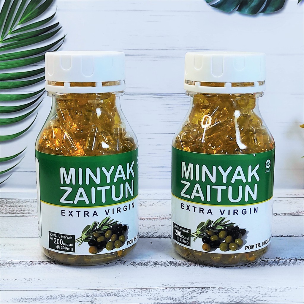 Kapsul Minyak Zaitun Extra Virgin Asy-Syifa 200 Kaps