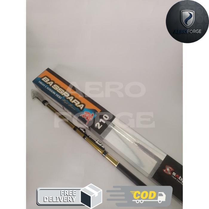 Joran Tegek Kolong Sabpolo Basspara 210 Carbon - 450