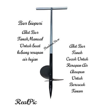 Alat Bor Biopori | Alat Bor tanah manual