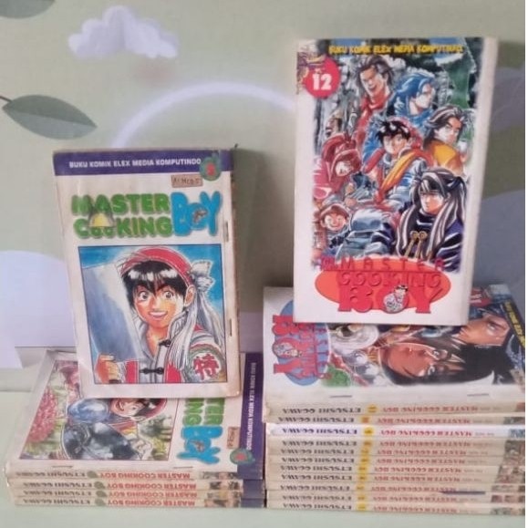Komik Real Master Cooking boy full set tamat 1-12 dan master cooking boy full set tamat 1-5 original